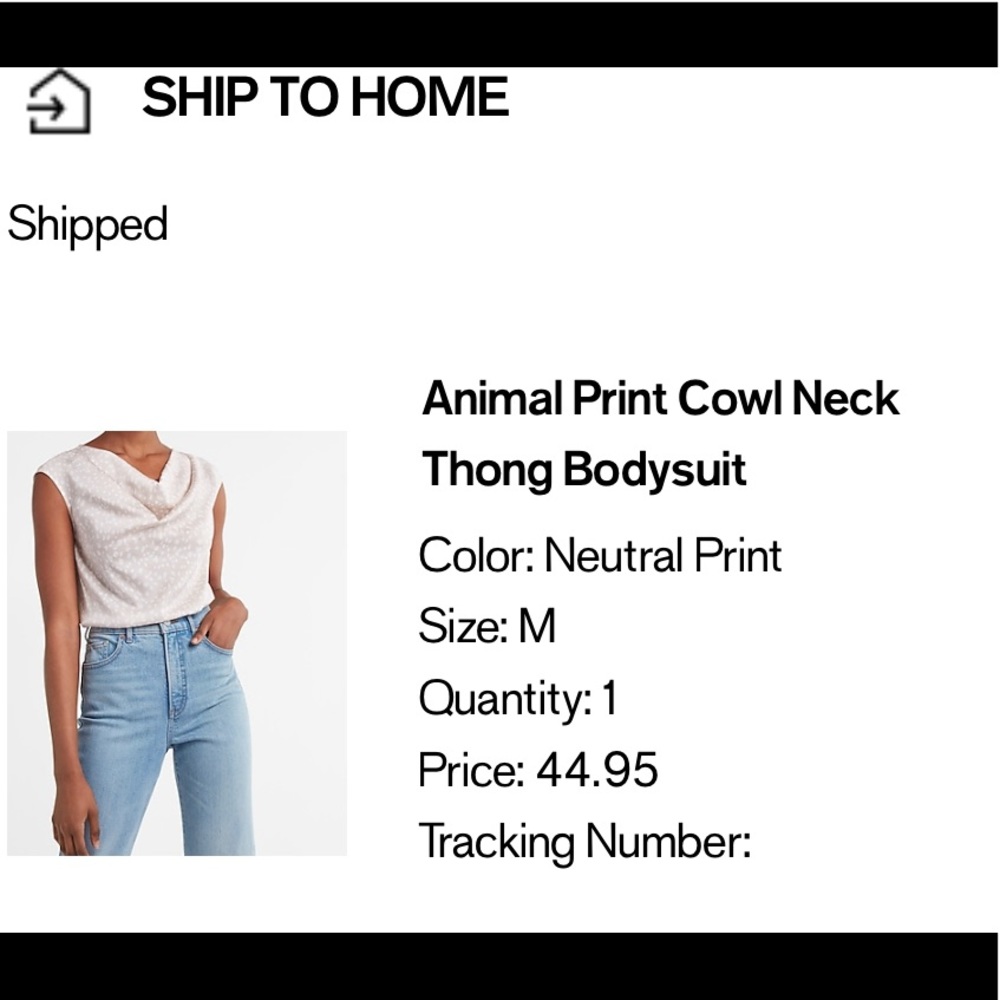 Cowl neck bodysuit